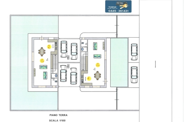 3934-14 piano terra - UNIFAM. AFFIANCATA ZANè (VI)  